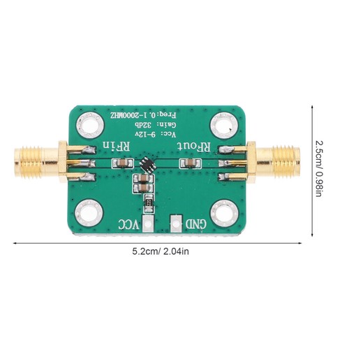 Faible Bruit Amplificateur Module Haut Débit Module AMP Conseil - Zdjęcie 8 z 12