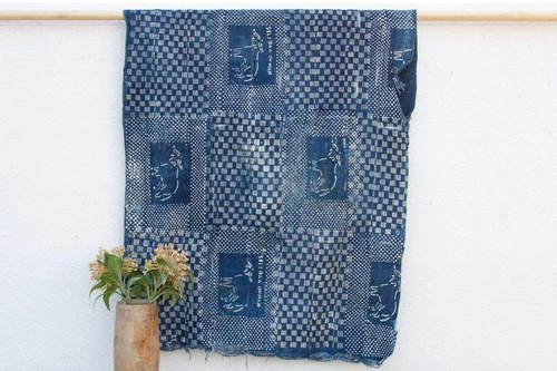 Tribal Life Vintage Indigo Mud Cloth