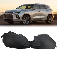 Front Fender Inner Liner For 2019-2024 Chevrolet Blazer Black Left Driver Side