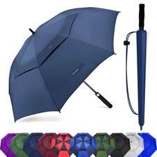 Best Golf Umbrella Large 54/62/68/72 Inch Extra Oversize Double Canopy Vented