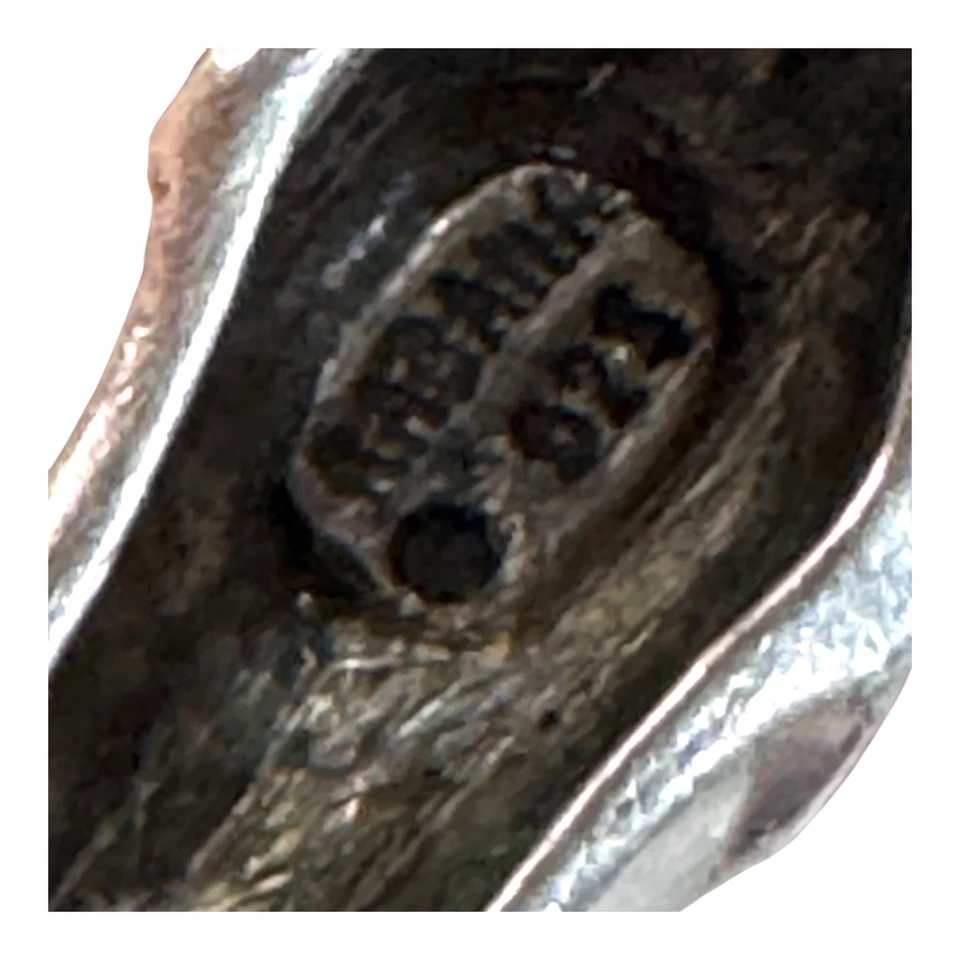 Brazalete Brazalete Kabana Plata Esterlina Cabeza de Caballo Regalo Ecuestre Retorcido Foto 4 de 4