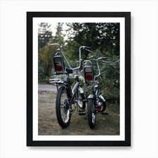 Raleigh Chopper And Tomhawk 1970s A Framed Wall Art Poster Canvas Print Picture
