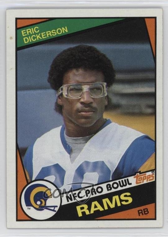 1984 Topps Eric Dickerson #280 Rookie RC HOF 13un