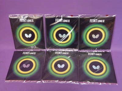 Butterfly FEINT LONG II Tischtennis lange Noppen Belag Tischtennisbelag NEU