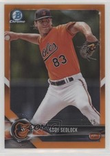 2018 Bowman Chrome Prospects Orange Refractor /25 Cody Sedlock #BCP211 9t3