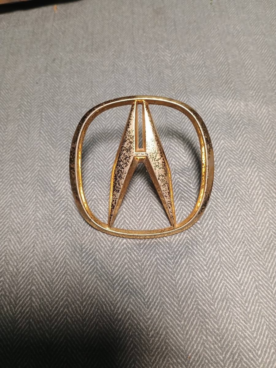 1993 Acura Legend Sedan Front Grille Emblem Logo Gold OEM | eBay