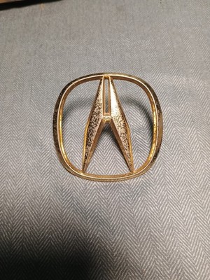 1993 Acura Legend Sedan Front Grille Emblem Logo Gold OEM | eBay