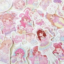 25PCS Cute Anime Manga Lolita Stickers Kawaii...