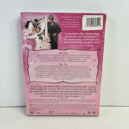 My Fair Lady (DVD, 1964, 2-Disc Set, Special Edition) BRAND NEW SEALED - Picture 2 of 4