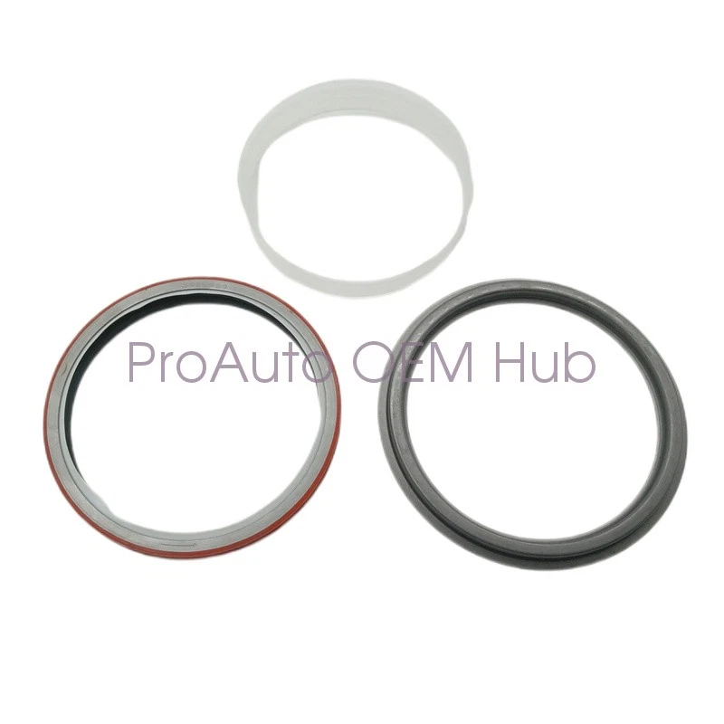 For DODGE W250 W350 1989-1993 Cummins Rear Main Crankshaft Oil Seal&Gasket Kit Foto 3 de 4