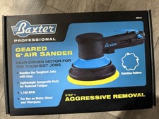 Baxter 6 Geared Air Sander 56512 Professional Pneumatic 1100 Rpm