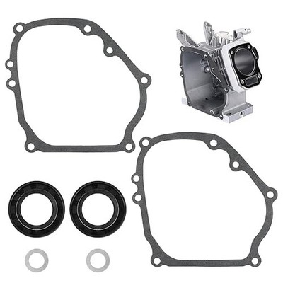 Predator 212 Side Cover Gasket and Crankshaft Case Oil Seal Kit with Crush Washe