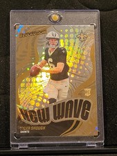 2025 Panini Football Revolution Tyler Shough New Wave #12 RC Orleans Saints