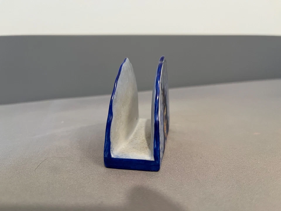 Carlton Ware Hollyhocks Napkin holder - image 2 of 4