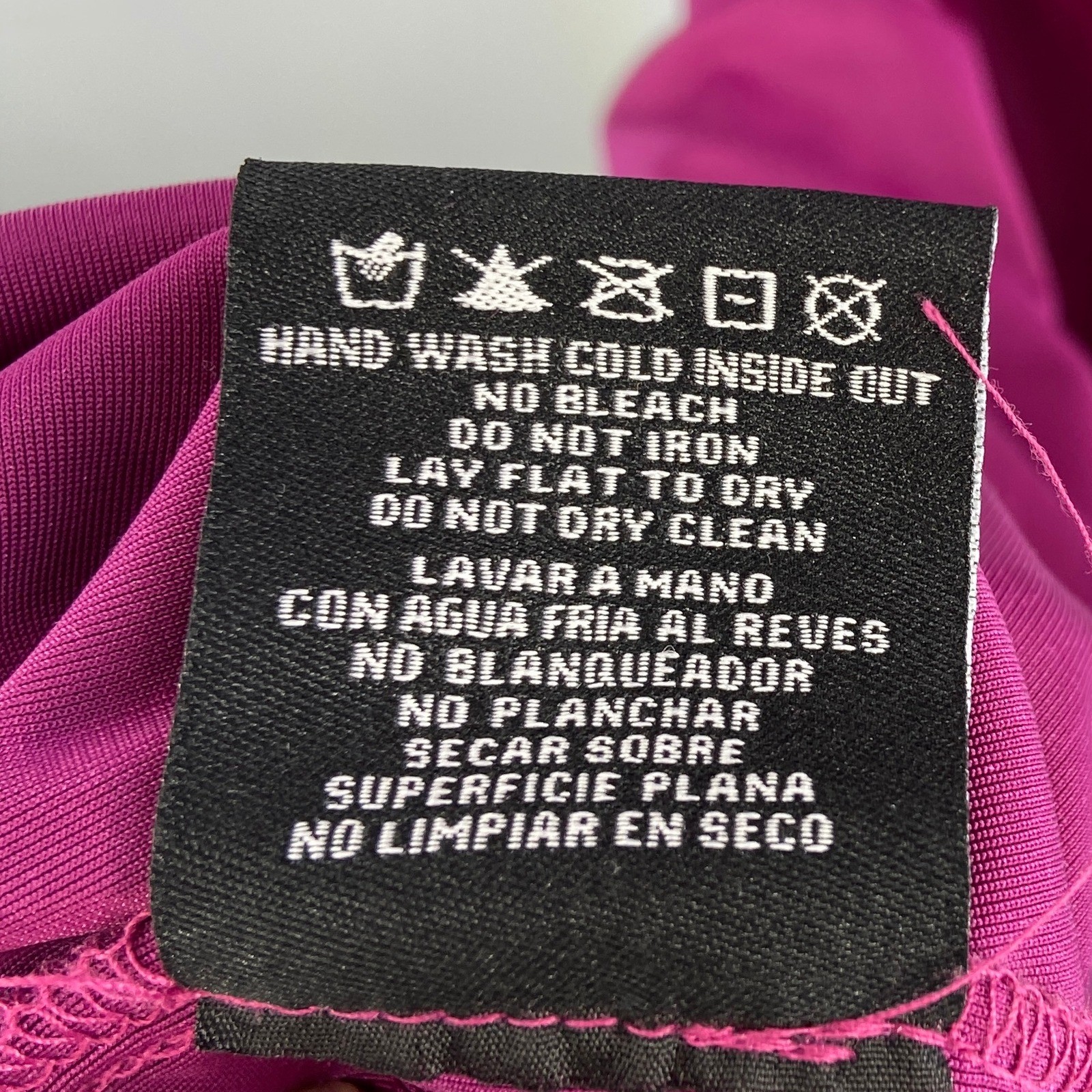 Nightway Magenta Stretch Velvet V Neck Faux Wrap Maxi Dress Womens 14W