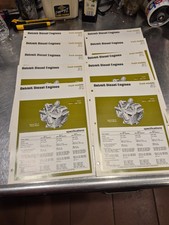 10 1973 Detroit Diesel Truck Engines Model 8v-71 Brochures Specifications Lot 10 1973 Detroit Diesel Truck Engines Model 8v-71 Brochures Specifications Lot