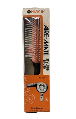 NOS Professional MARK 4 aire mate styling brush marianna No. 1034 Vintage NEW