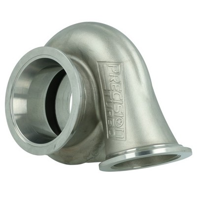 Precision Turbo Abgasgehäuse für 70 mm Abgasrad / 0.81 A/R / V-Band ext. WG / V-