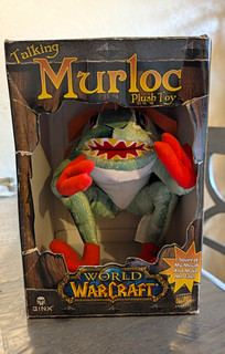 JINX World of Warcraft WoW Talking Murloc Plush Toy w/ Box 2008