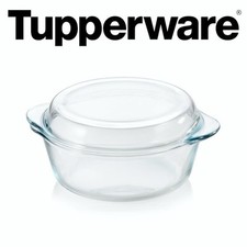 * TUPPERWARE Premia Glass Casserole dish - 2.1L - New