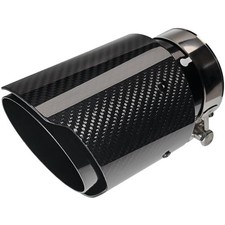 Durable Stainless Steel Exhaust Tip 2.5 Inlet 3.5 Outlet - Glossy Black Finish Durable Stainless Steel Exhaust Tip 2.5 Inlet 3.5 Outlet - Glossy Black Finish