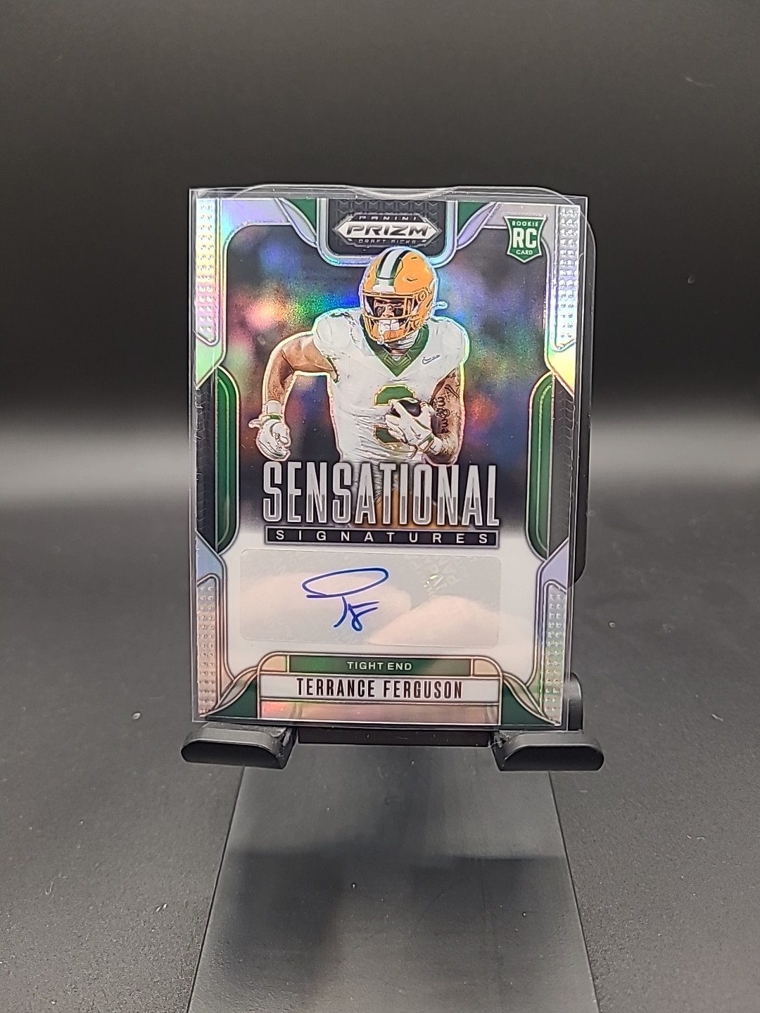 2025 Prizm Draft Sensational Signatures Silver Auto Terrance Ferguson  RC Rams