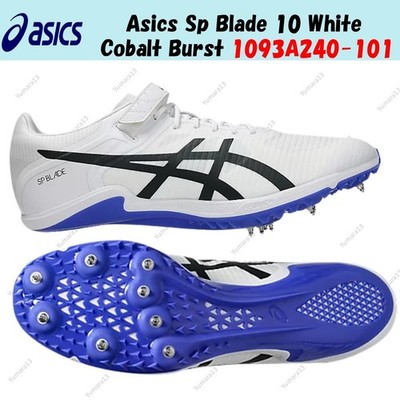 Asics Sp Blade 10 White Cobalt Burst 1093A240-101 Men's Size