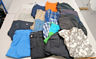 MEN'S SHORTS BUNDLE x 20 Various Sizes inc BOOHOO M&S F&F MANTARAY