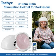 Photobiomodulation Helmet 810nm NIR Therapy for Parkinson Brain Injury Recovery