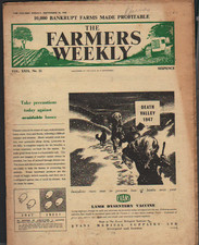 SEPTEMBER 10, 1948 "FARMERS WEEKLY" Magazine Brochure
