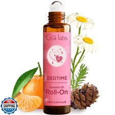 Gya Labs Bedtime Essential Oil Roll On - 0.34 Fl Oz - Travel Size Roller for