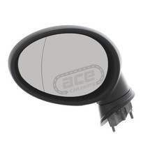 Electric Wing Door Mirror BMW Mini R59 Roadster 2010-2015 Primed Cover Left Hand