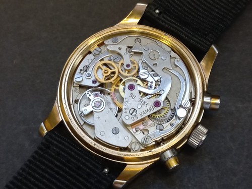 Orologio da polso vintage sovietico Poljot Buran cronografo, orologio meccanico URSS - Foto 10 di 10