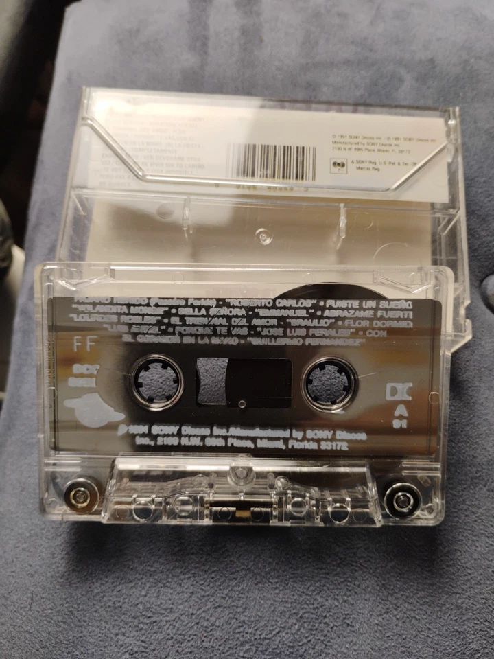 Extitos 91 LMK Music Cassette Tape Latin Pop - Imagem 3 de 4