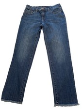 CHICO's So Slimming Girlfriend Slim Leg Ankle Jeans Size 00P 2 Petite
