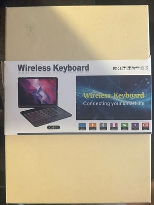 Wireless Keyboard Case MMK FCM-02 iPad 11 Tablet Case Blue 