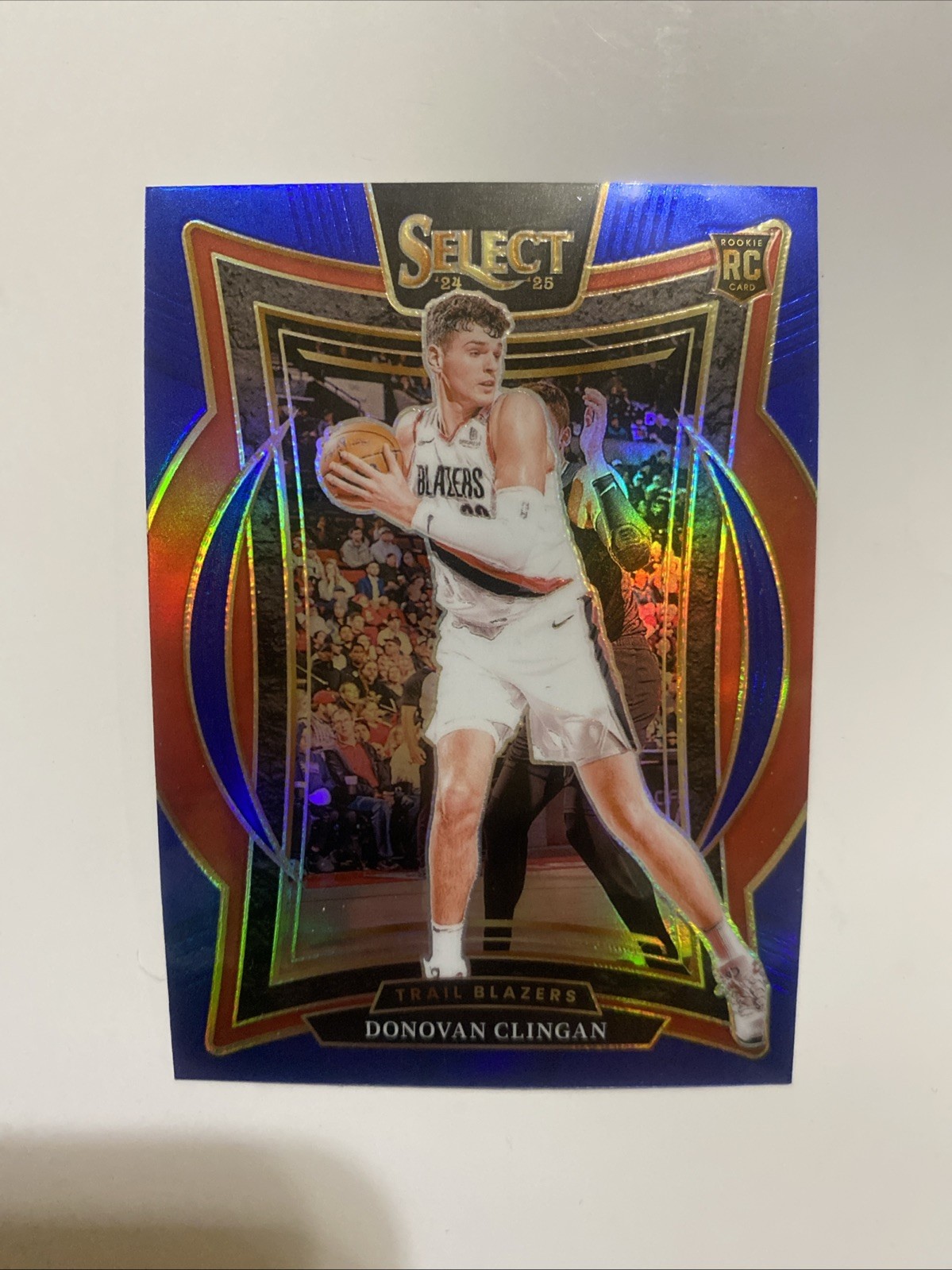 Donovan Clingan 2024-25 Panini Select - Concourse Blue Prizm #69 (RC) Rookie NM