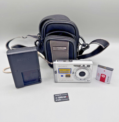Sony Cybershot DSC-W90 Compact Digital Camera 8.1MP Full HD 1080 Steady Shot