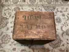 Wag Vintage -  Salmon Wood Crate Alaska
