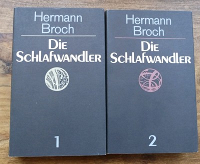Die Schlafwandler 2 Bände - Hermann Broch - Zustand gut -
