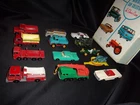 Vintage Lot of 13 Lesney Matchbox Cars & Vehicles  with case (1960's)