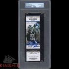 Jason Kelce signed Debut Ticket PSA DNA Slab Eagles Football Auto Grade 10 C5566