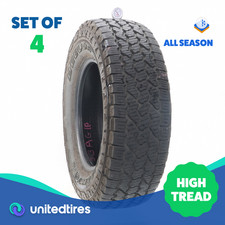 Set Of 4 Used Lt 27570r18 Bridgestone Dueler At Ascent Enliten - 12-12.532