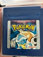 Pokemon Blue Nintendo Gameboy Authentic Cartridge Tested Saves