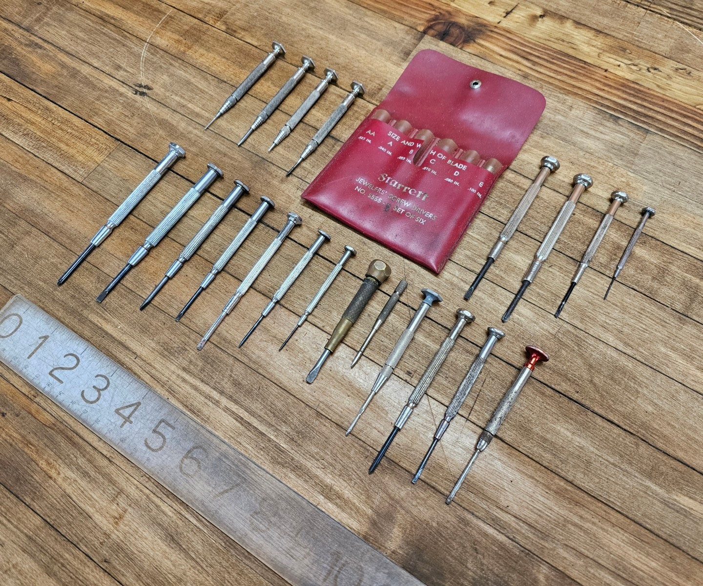 VINTAGE Tools Miniature SCREWDRIVERS Lot Jewelers MECHANICS TOOLS