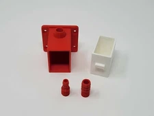 Universal Spent Primer Catcher with Drawer with 1/2" and 3/8" Barbed Fittings