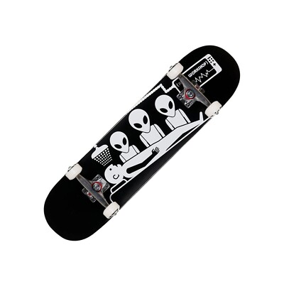 Alien Workshop Komplett Skateboard. Abduction Black 7,25'' Mini Komplett UVP 80£