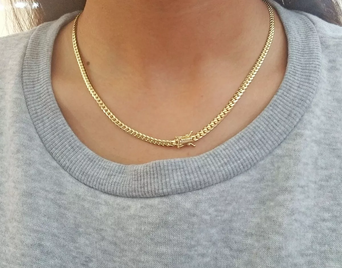 Ebay gold chains ladies deals