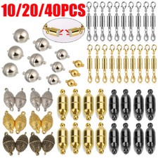 10/20/40PCS Strong Magnetic Lock Clasps Connector Jewelry Bracelet Necklace DIY