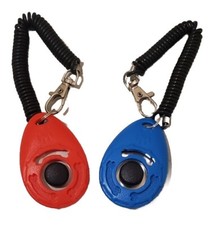2-Pk Oyefly Dog Training Clicker with Wrist Strap